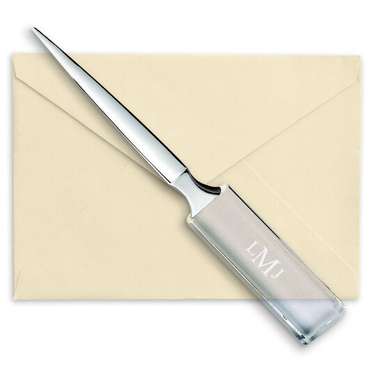 Optic Crystal Letter Opener